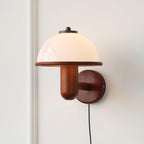 Valenena Oak Wood Wall Light-Moonnatur