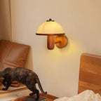 Valenena Oak Wood Wall Light-Moonnatur