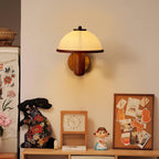 Valenena Oak Wood Wall Light-Moonnatur