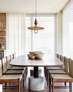 Yarrelrose Resin Pendant Light-Moonnatur