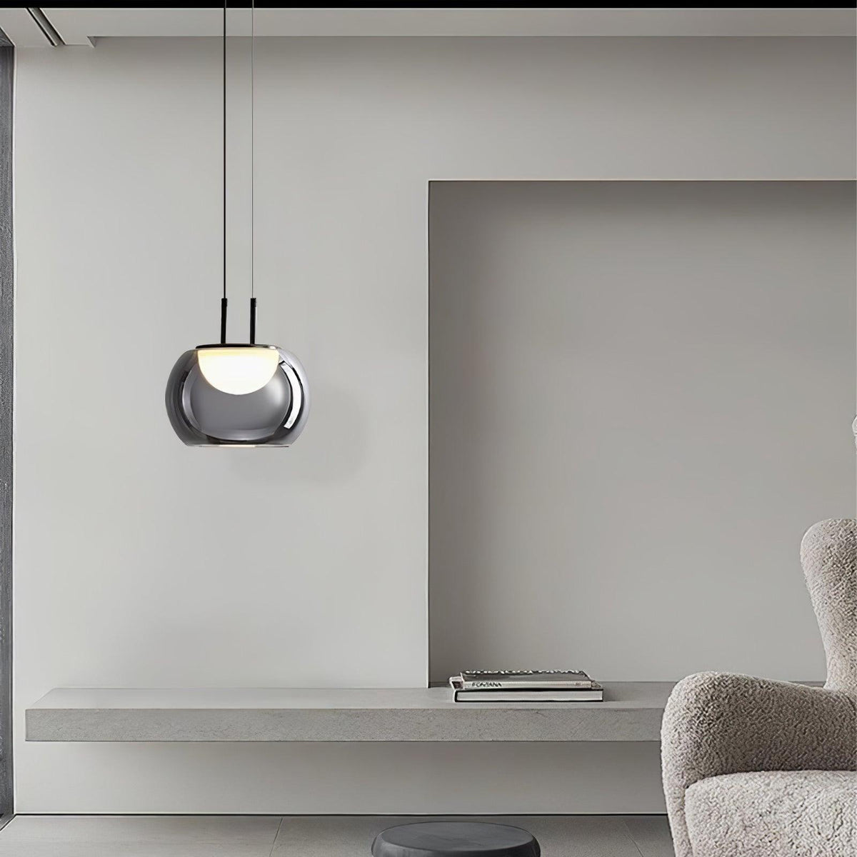 Fennina Glass Pendant Light-Moonnatur