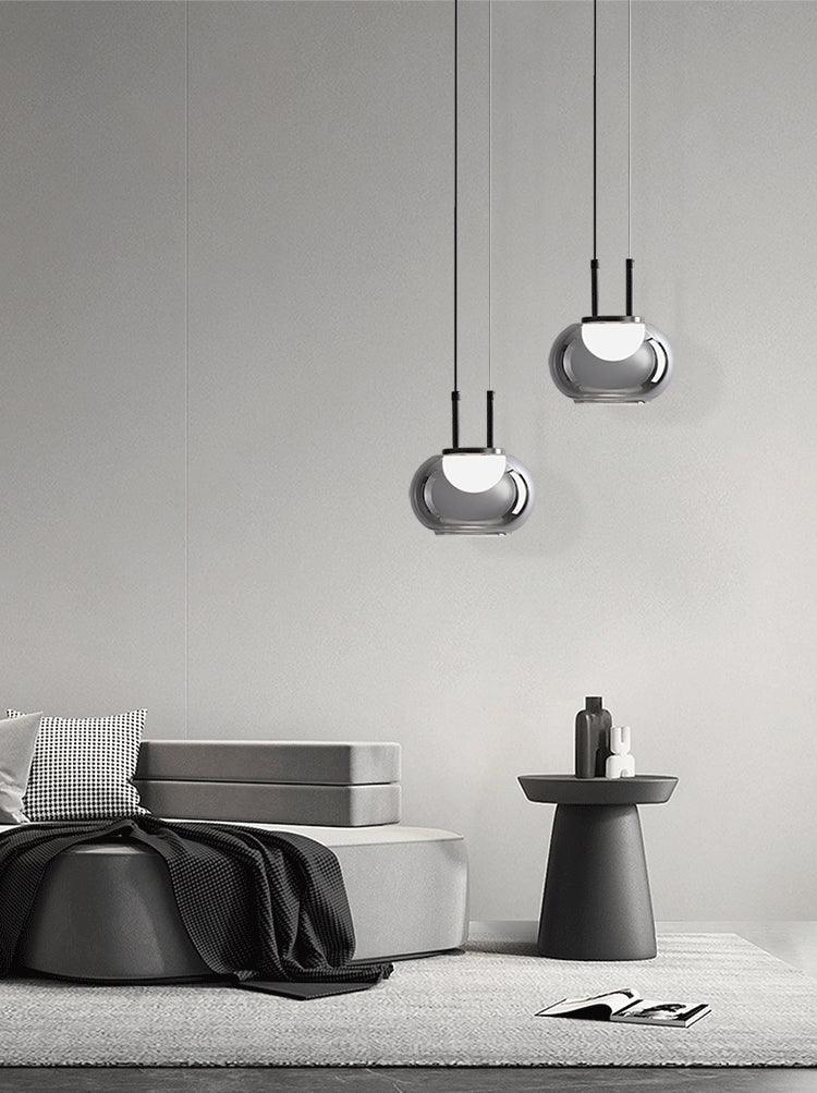 Fennina Glass Pendant Light-Moonnatur