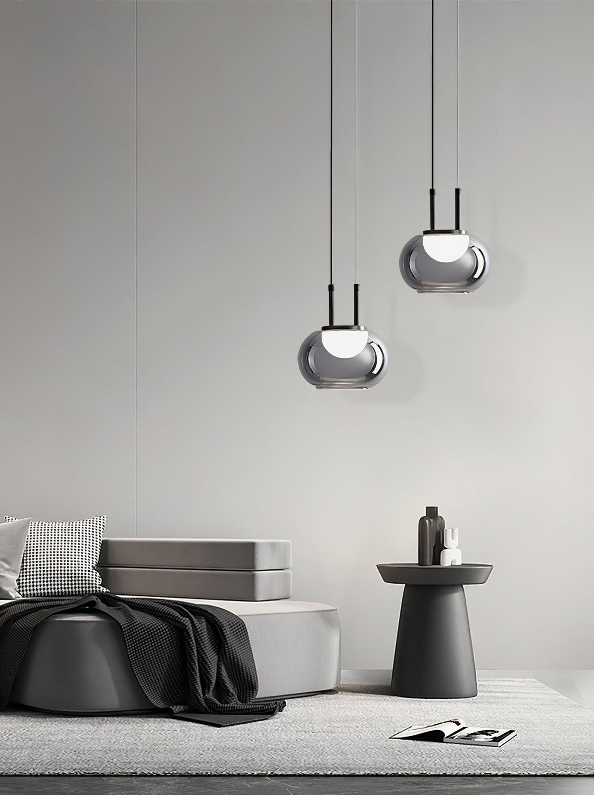 Fennina Glass Pendant Light-Moonnatur