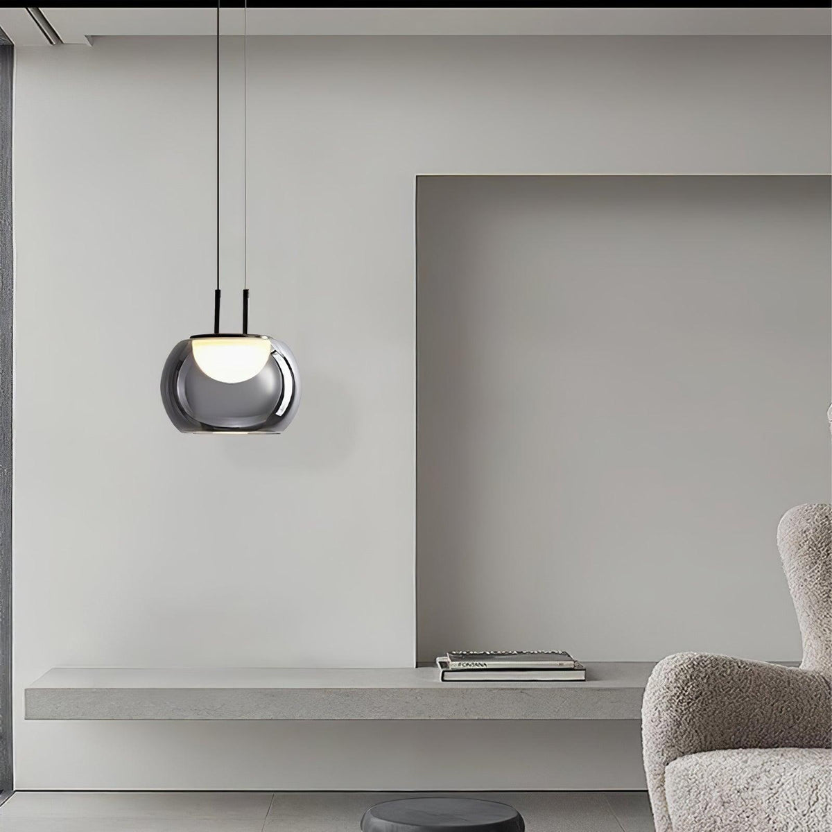 Fennina Glass Pendant Light-Moonnatur