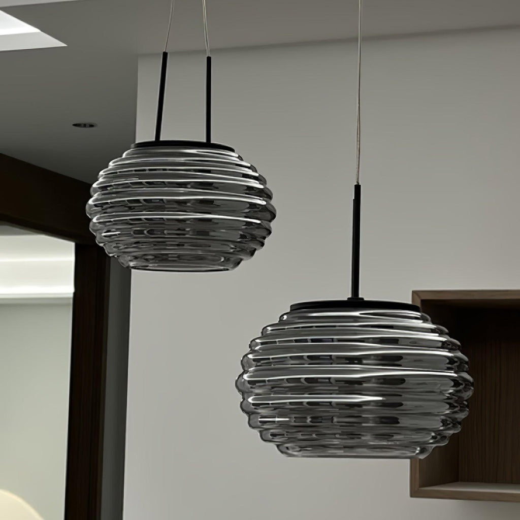 Fennina Glass Pendant Light-Moonnatur