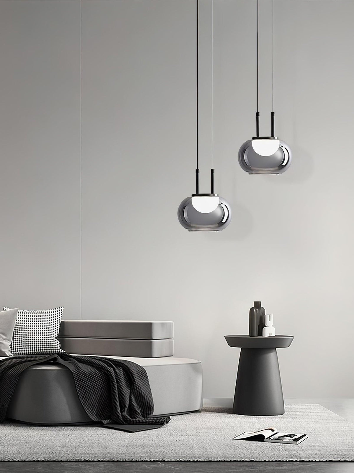 Fennina Glass Pendant Light-Moonnatur