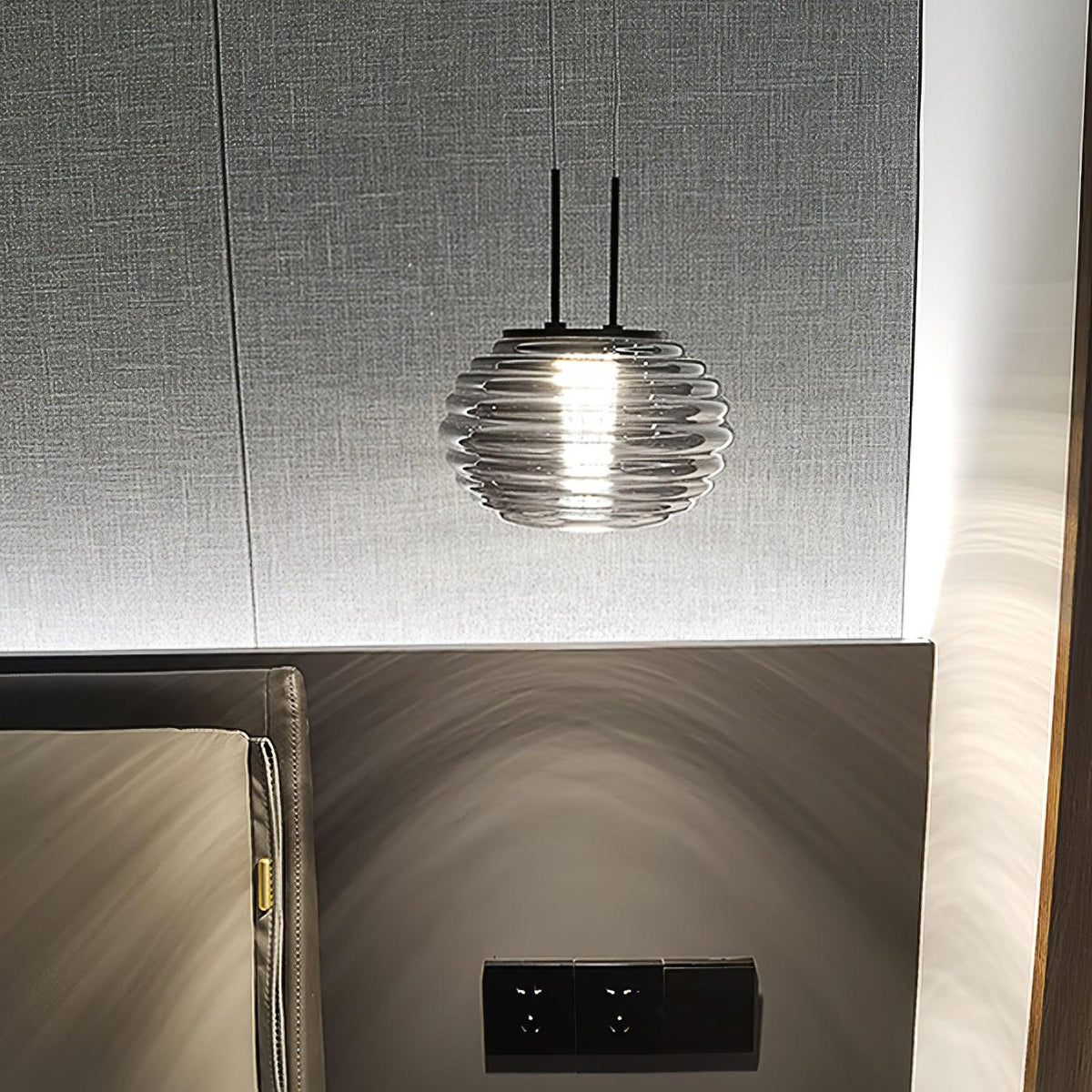 Fennina Glass Pendant Light-Moonnatur