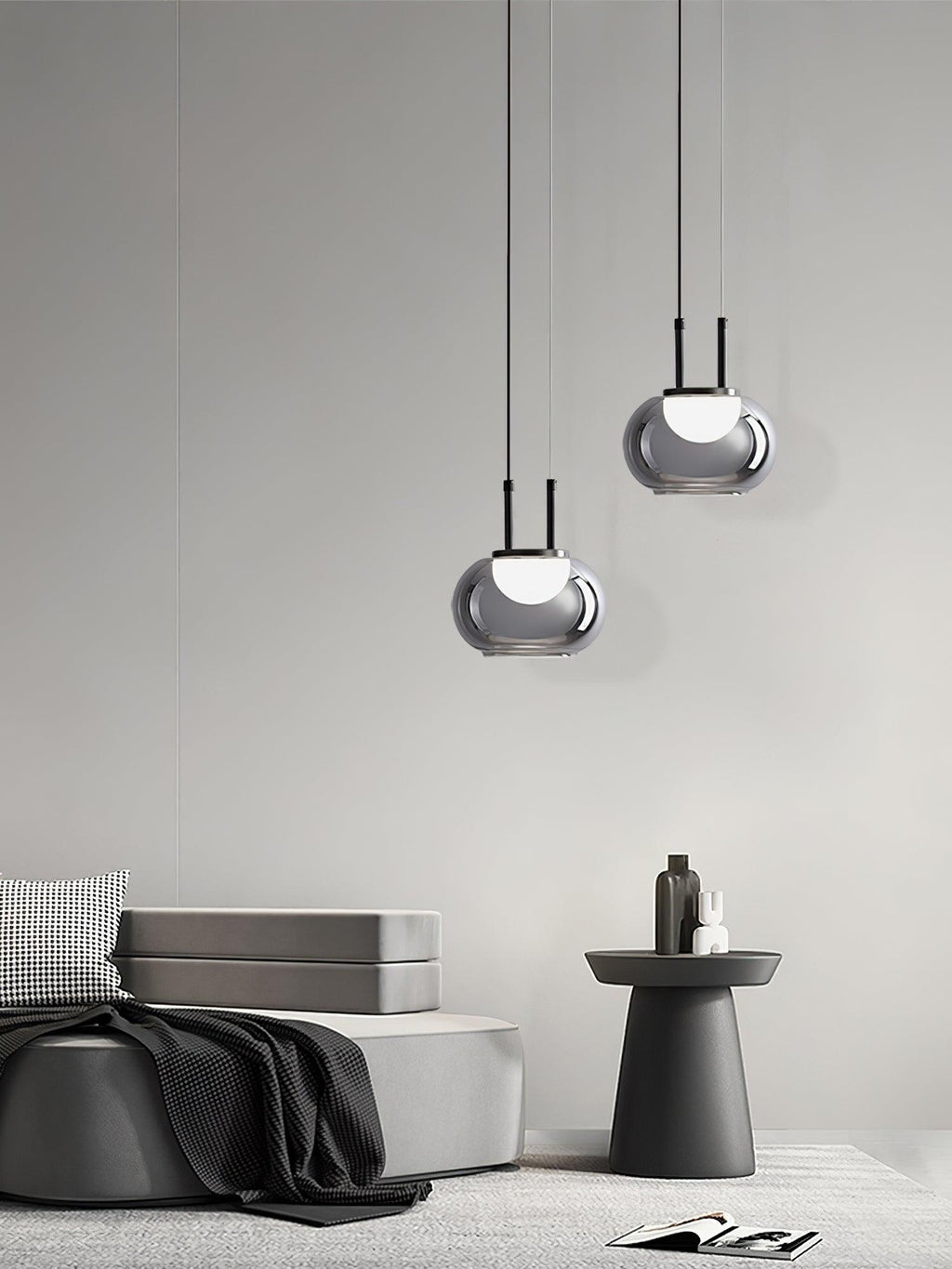 Fennina Glass Pendant Light-Moonnatur