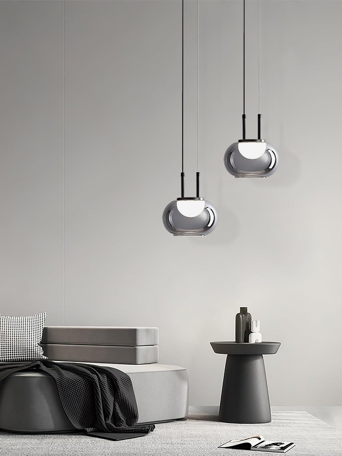 Fennina Glass Pendant Light-Moonnatur
