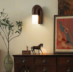 Ymeria Wood Wall Lamp-Moonnatur