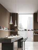 Evelune Acrylic Pendant Light-Moonnatur