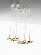Evelune Acrylic Pendant Light-Moonnatur