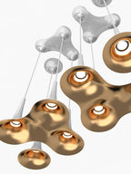 Evelune Acrylic Pendant Light-Moonnatur