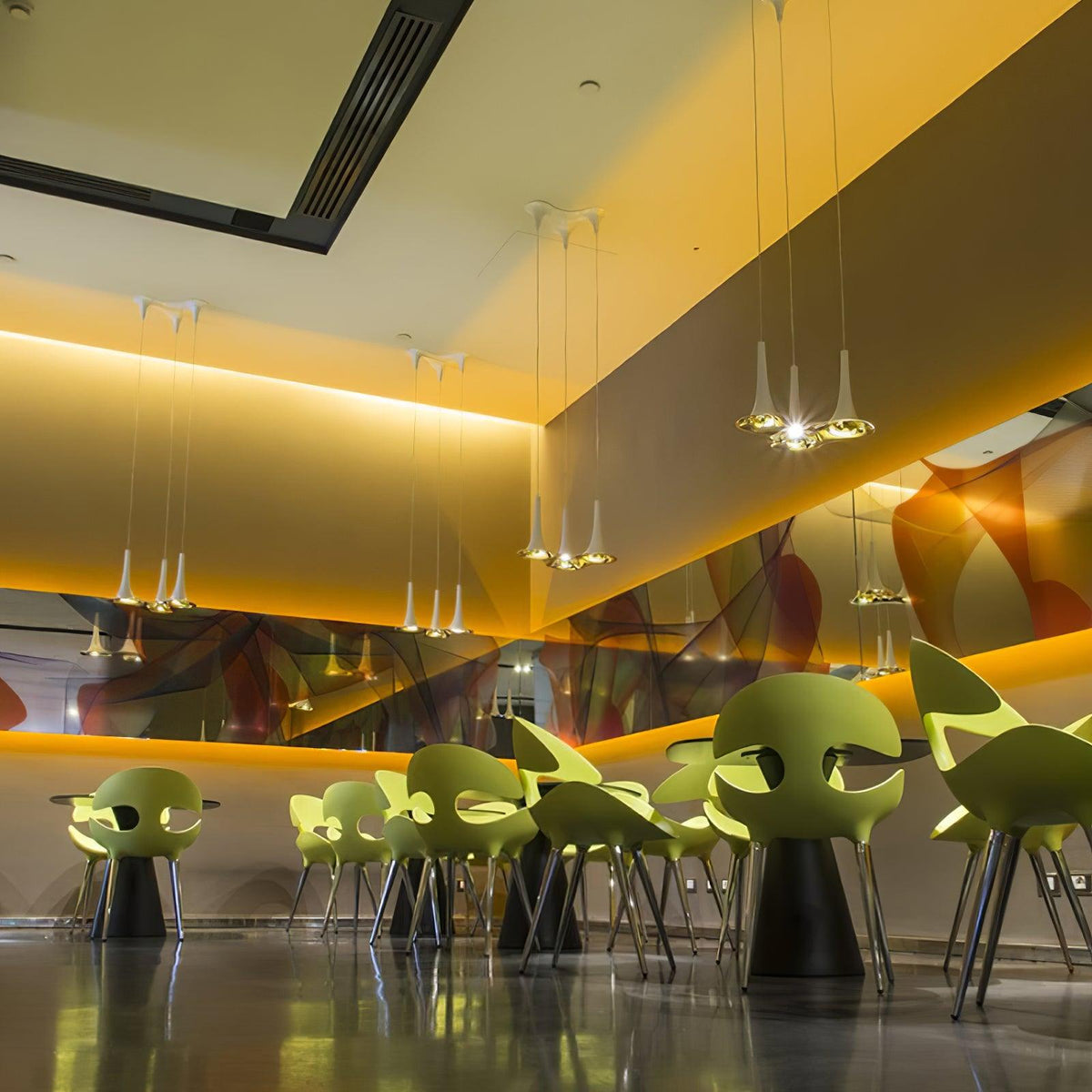 Evelune Acrylic Pendant Light-Moonnatur