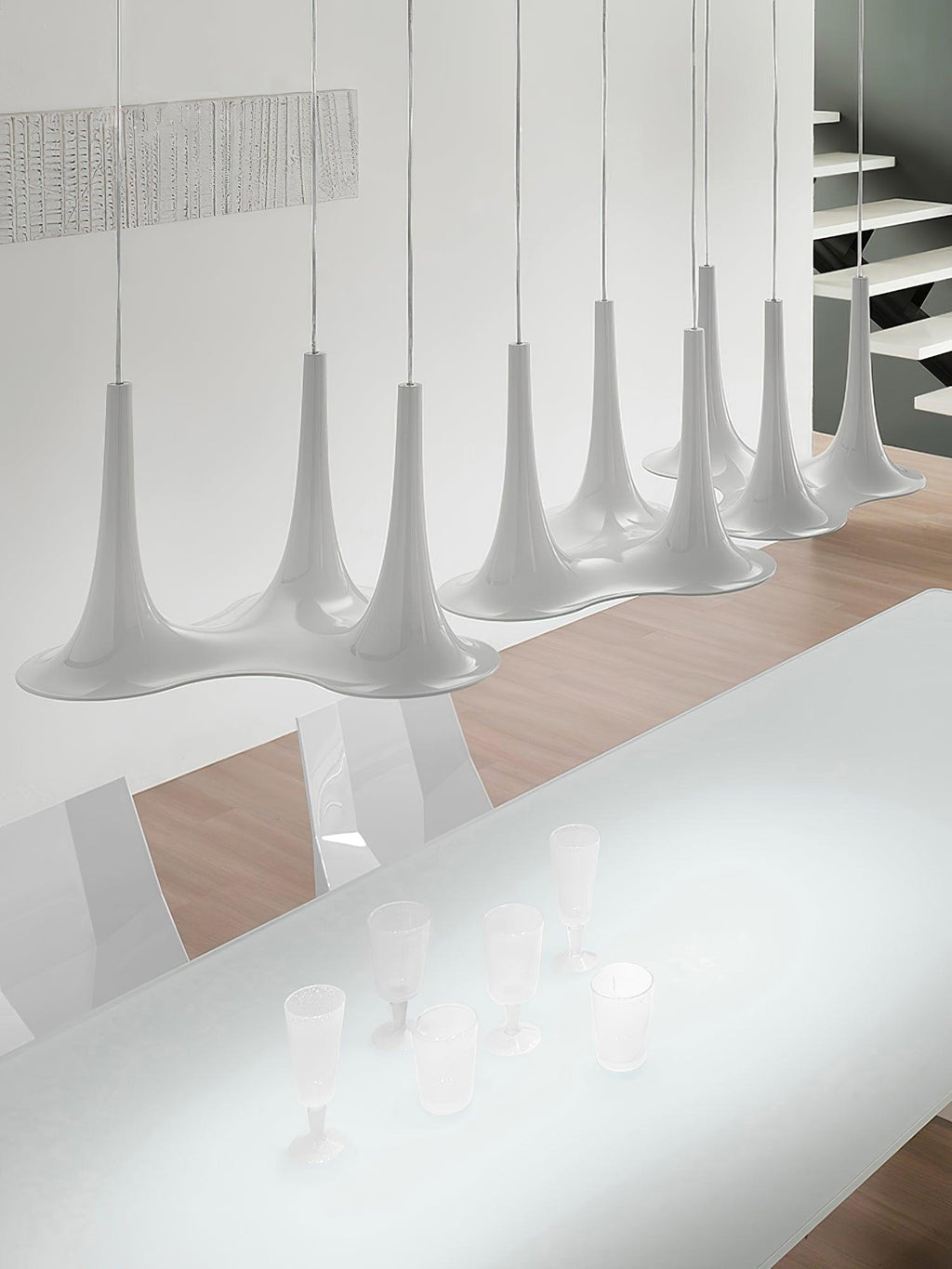 Evelune Acrylic Pendant Light-Moonnatur