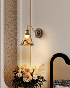 Altonley Glass Wall Light-Moonnatur