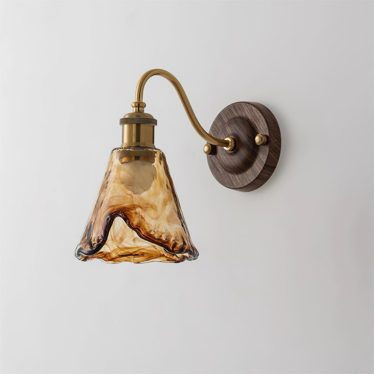 Altonley Glass Wall Light-Moonnatur