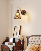 Altonley Glass Wall Light-Moonnatur