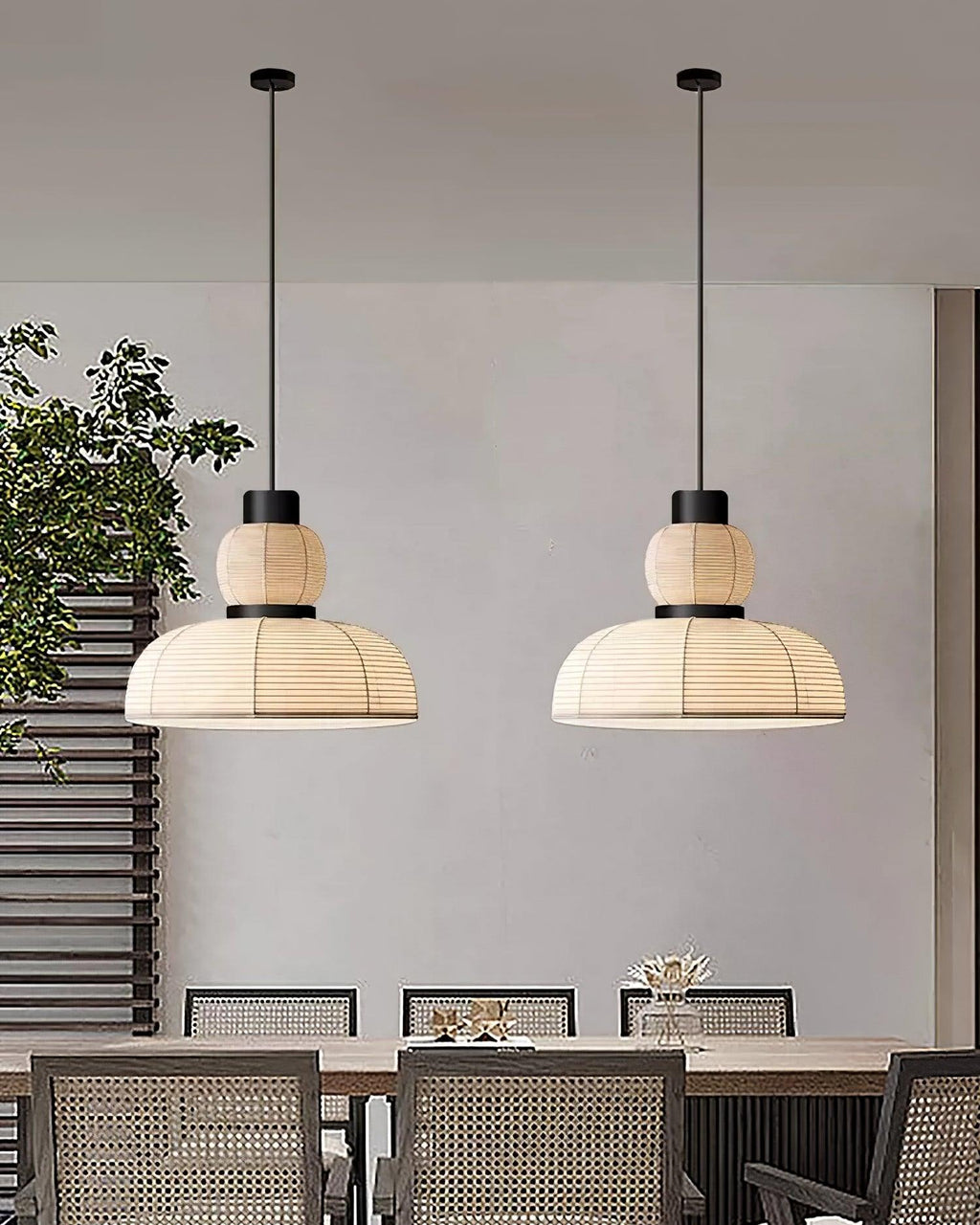 Grenelmoss Fabric Pendant Light-Moonnatur