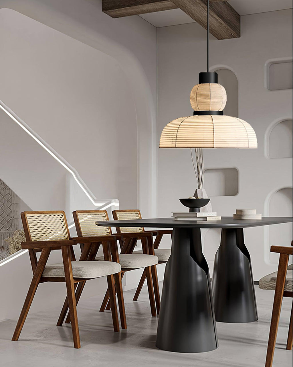 Grenelmoss Fabric Pendant Light-Moonnatur