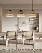 Grenelmoss Fabric Pendant Light-Moonnatur