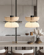 Grenelmoss Fabric Pendant Light-Moonnatur