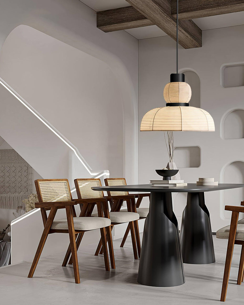 Grenelmoss Fabric Pendant Light-Moonnatur