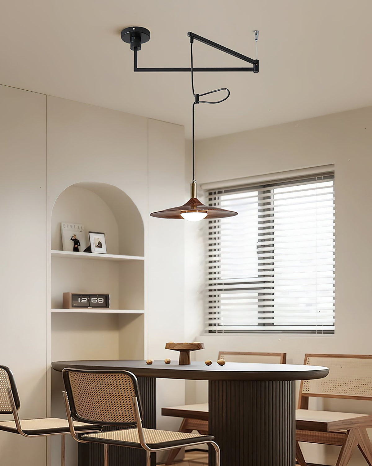 Brevenena Metal Pendant Light-Moonnatur