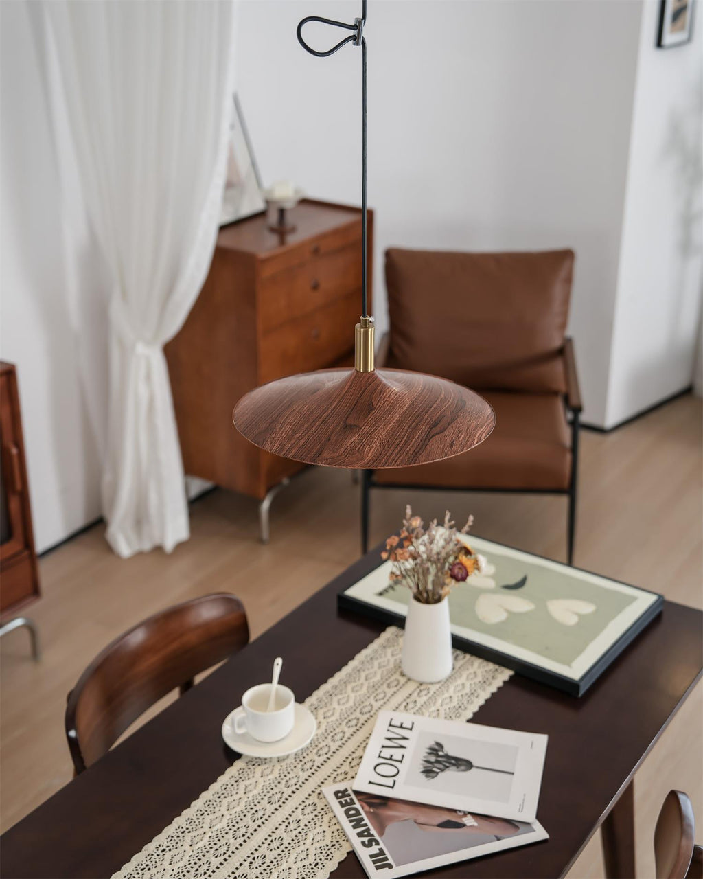 Brevenena Metal Pendant Light-Moonnatur
