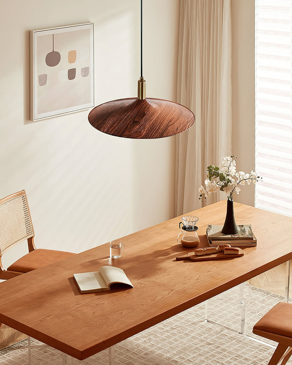Brevenena Metal Pendant Light-Moonnatur