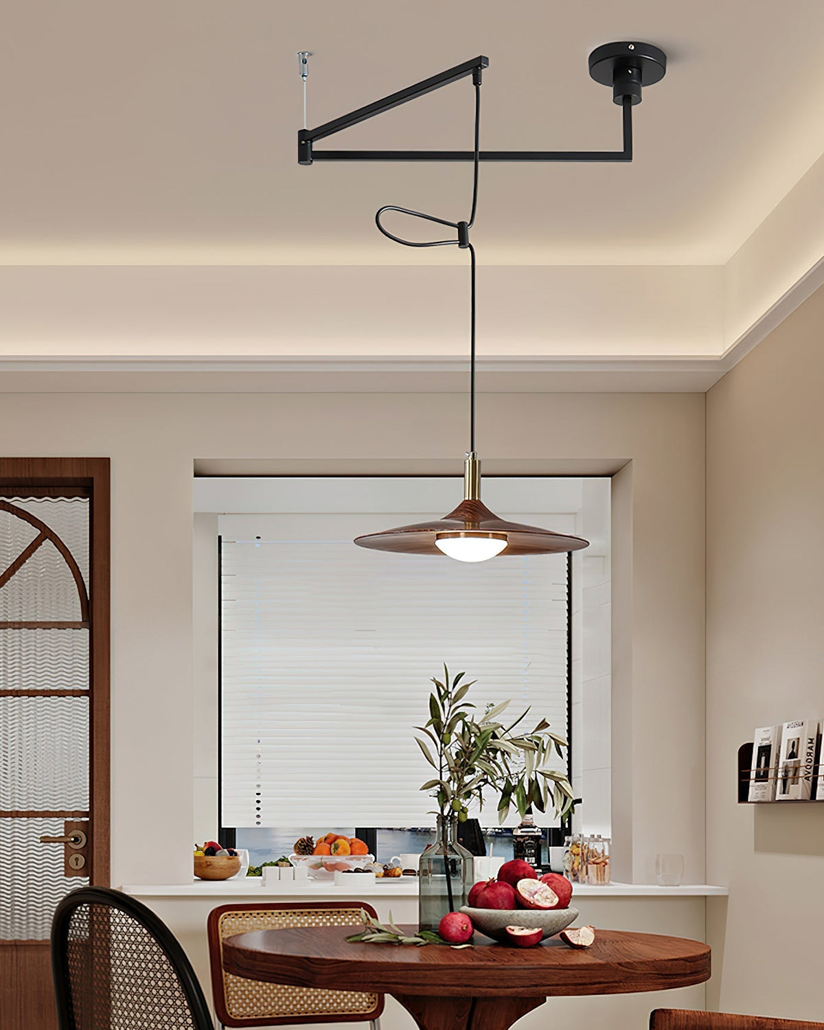 Brevenena Metal Pendant Light-Moonnatur