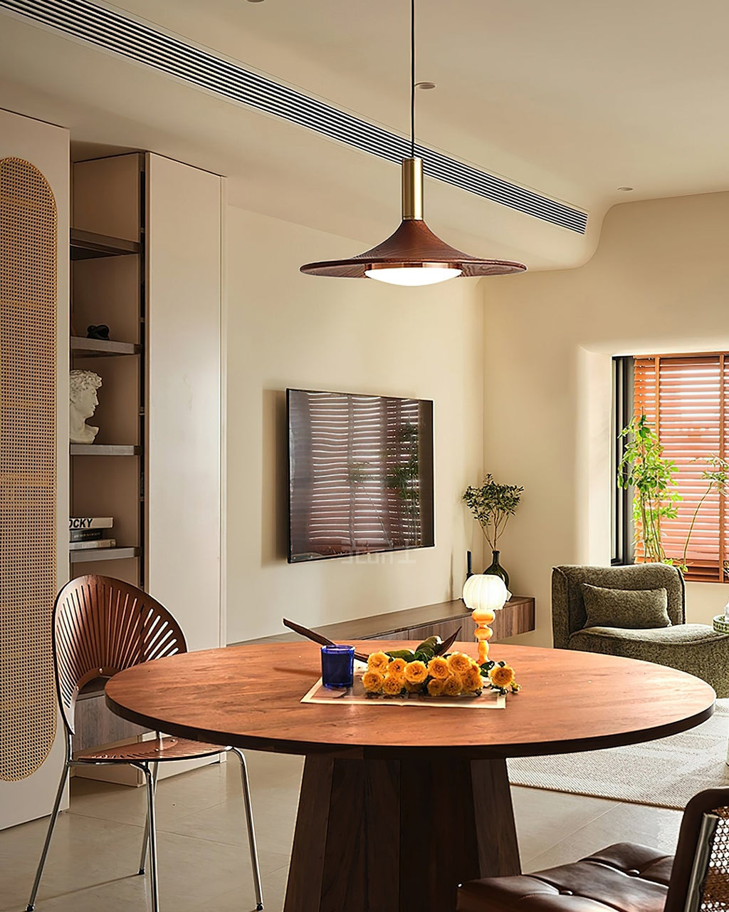 Vardenfern Metal Pendant Light-Moonnatur