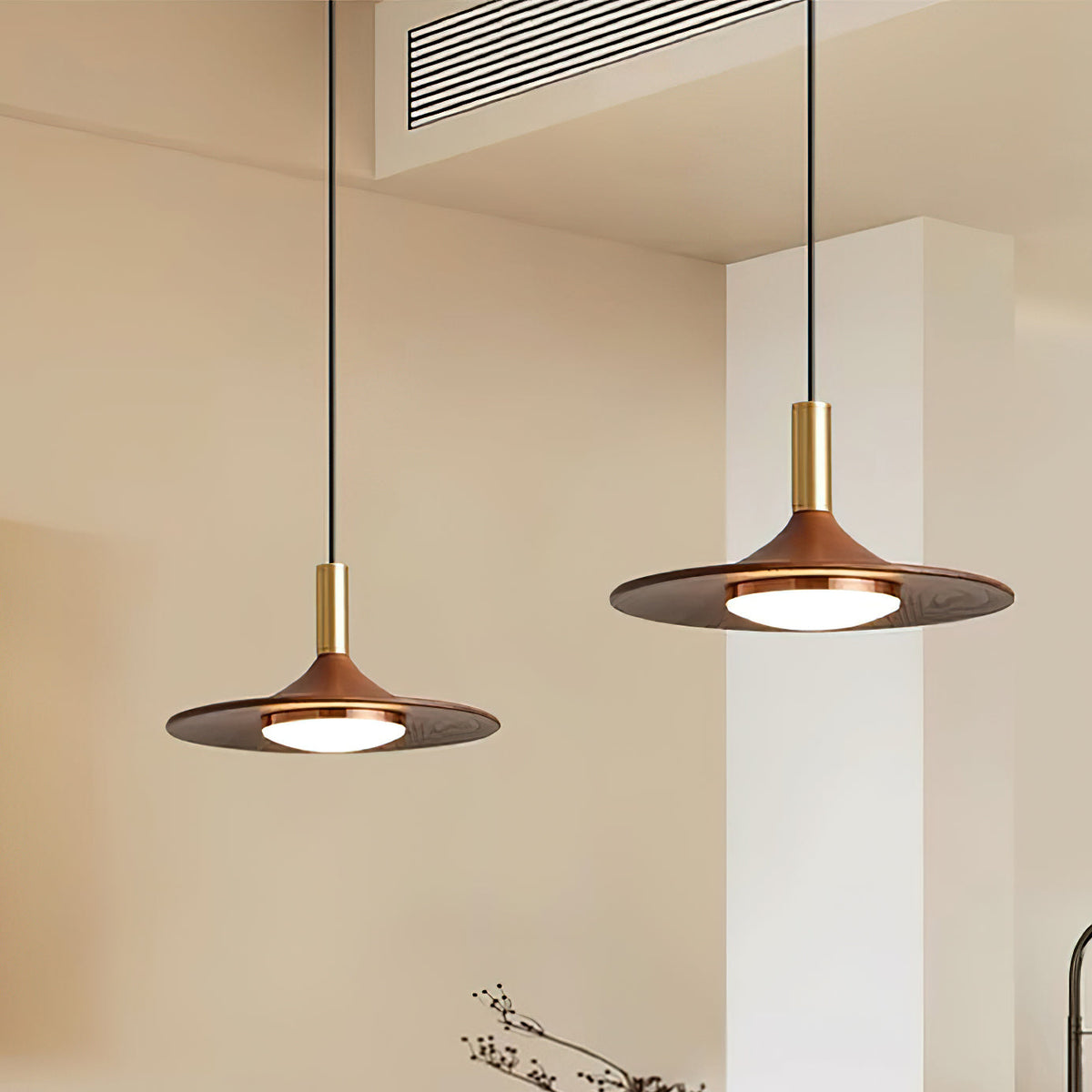 Vardenfern Metal Pendant Light-Moonnatur