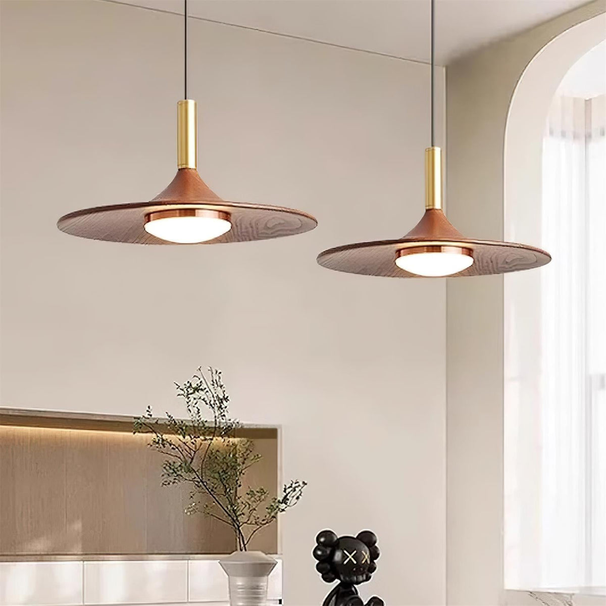 Vardenfern Metal Pendant Light-Moonnatur
