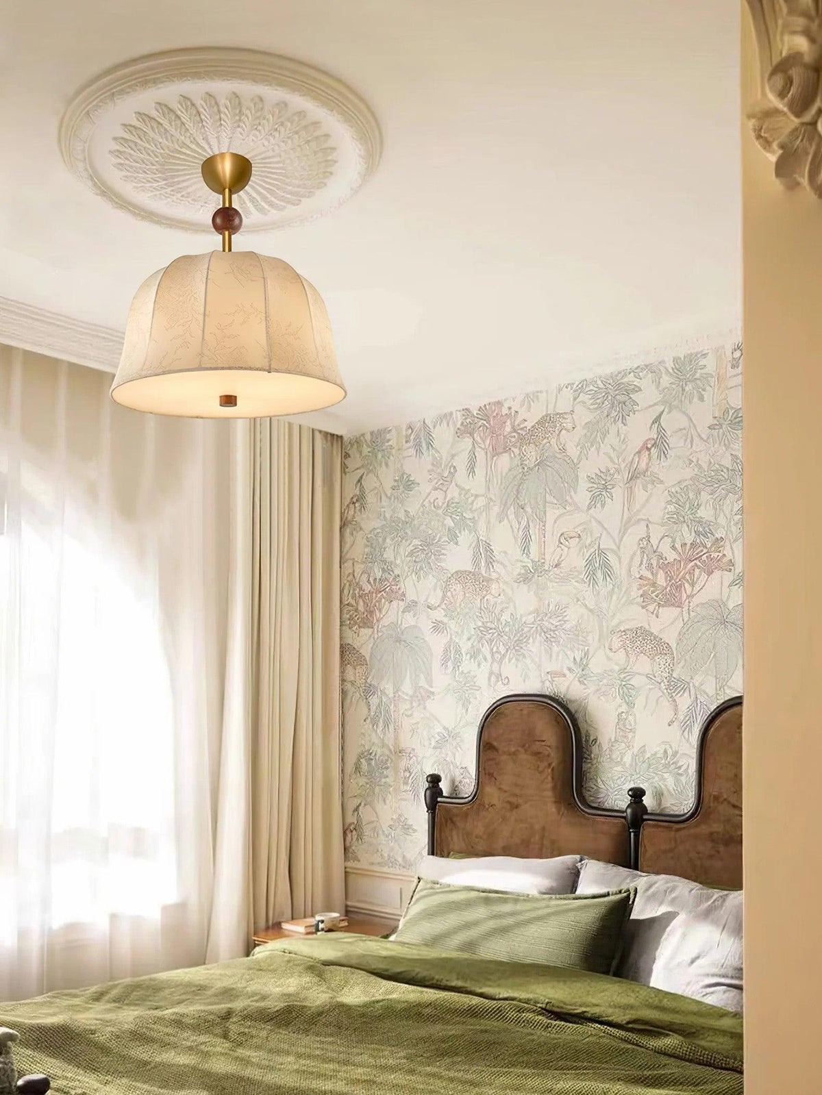 Cumberelle Fabric Ceiling Light-Moonnatur