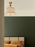 Cumberelle Fabric Ceiling Light-Moonnatur