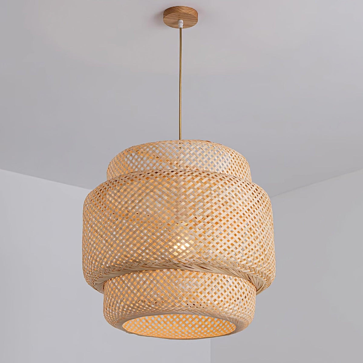 Cardeliel Bamboo Pendant Light-Moonnatur
