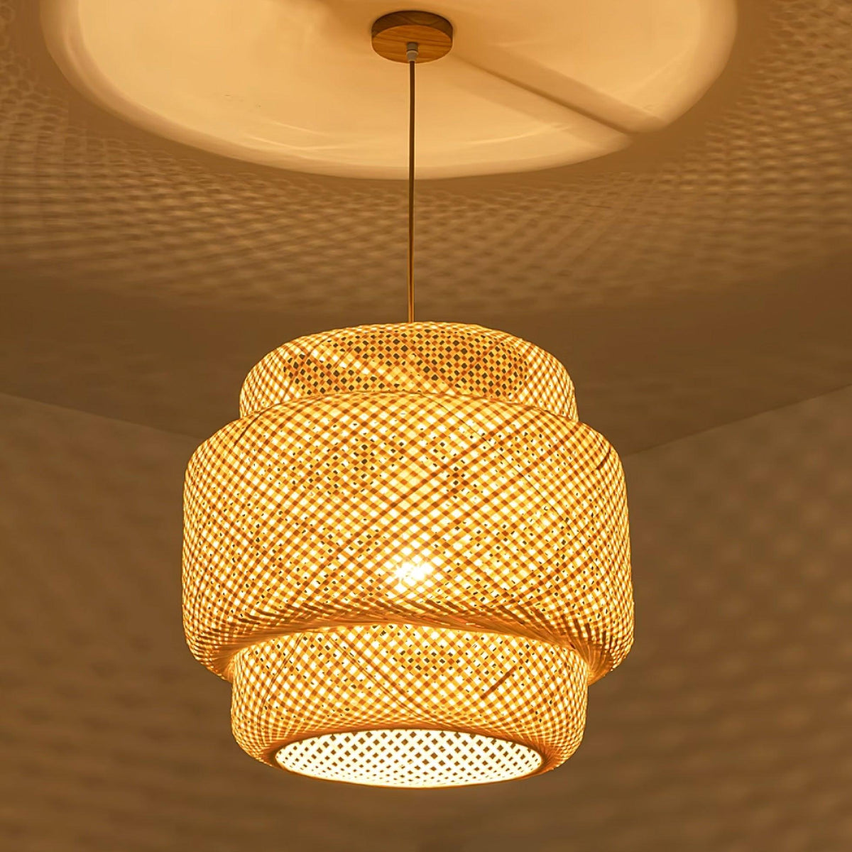 Cardeliel Bamboo Pendant Light-Moonnatur