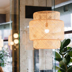 Cardeliel Bamboo Pendant Light-Moonnatur