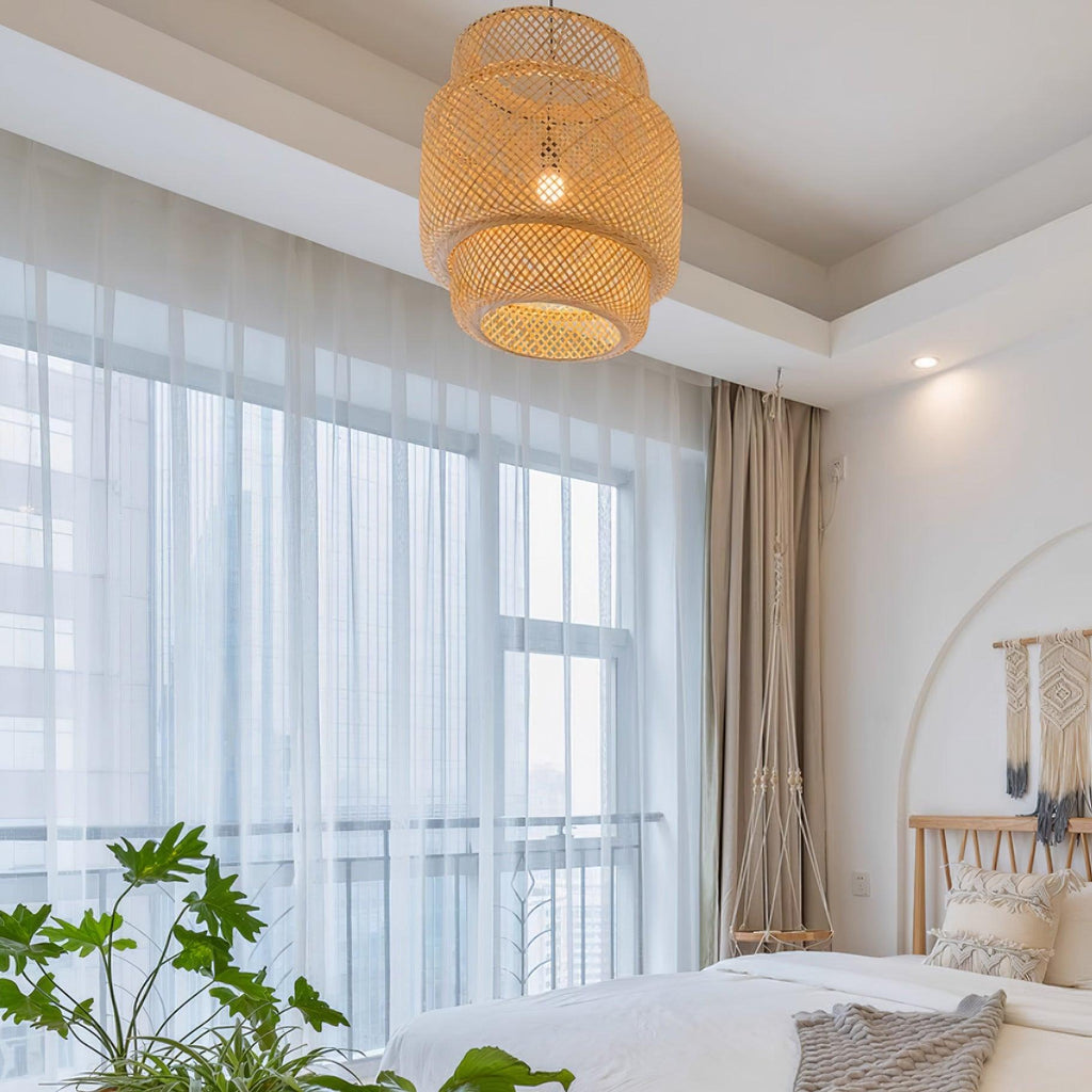 Cardeliel Bamboo Pendant Light-Moonnatur