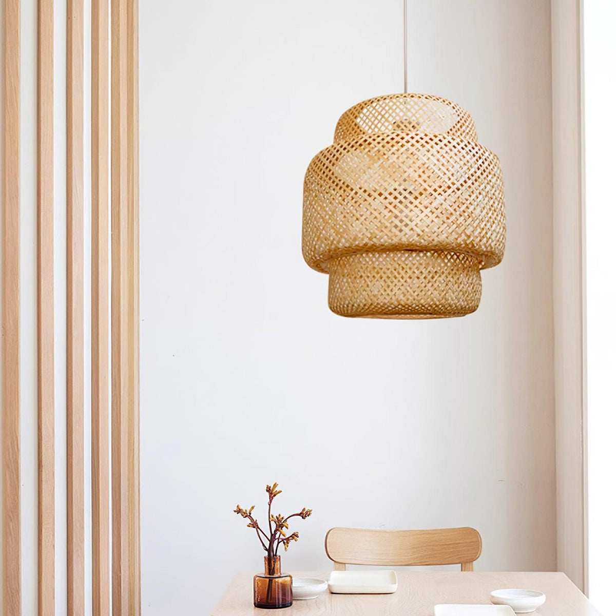 Cardeliel Bamboo Pendant Light-Moonnatur