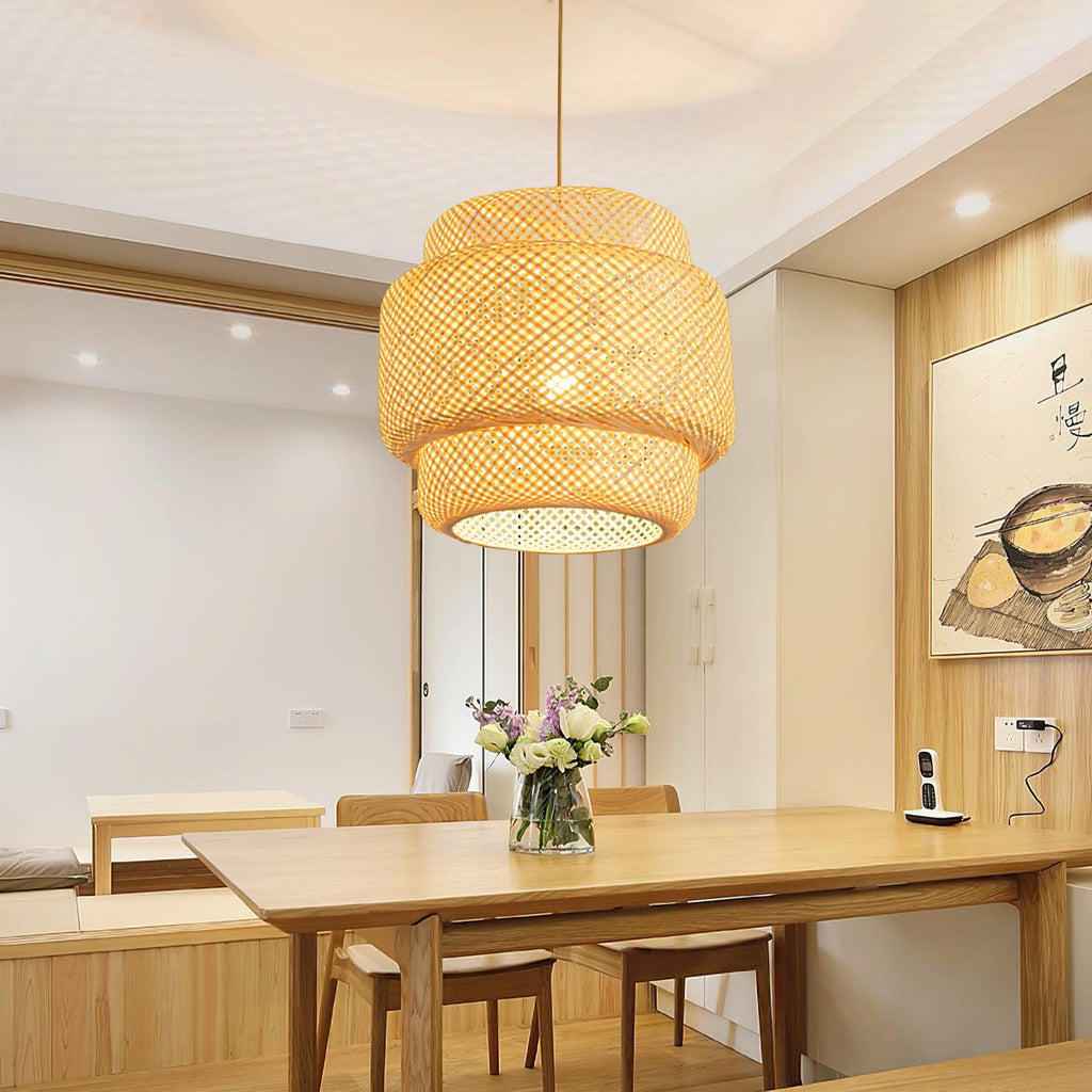 Cardeliel Bamboo Pendant Light-Moonnatur