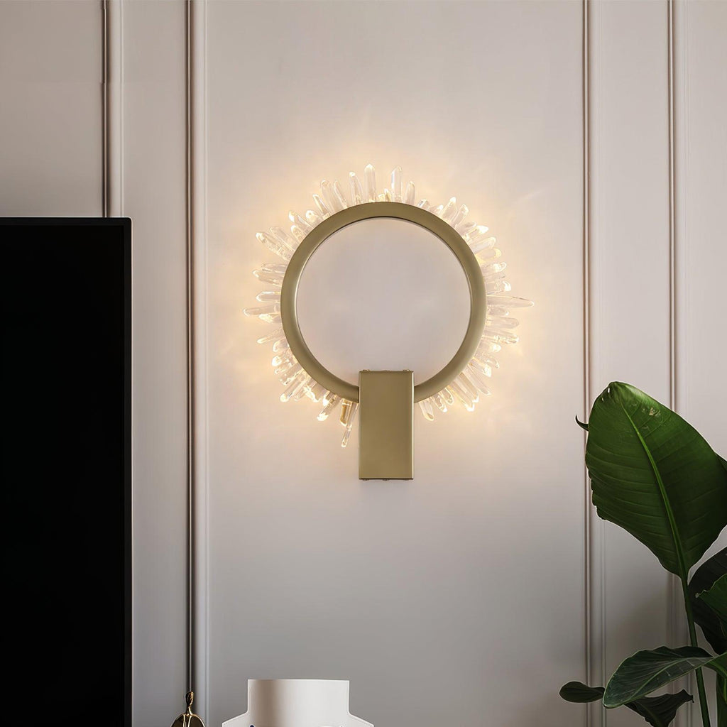 Veyrenevia Crystal Wall Light-Moonnatur