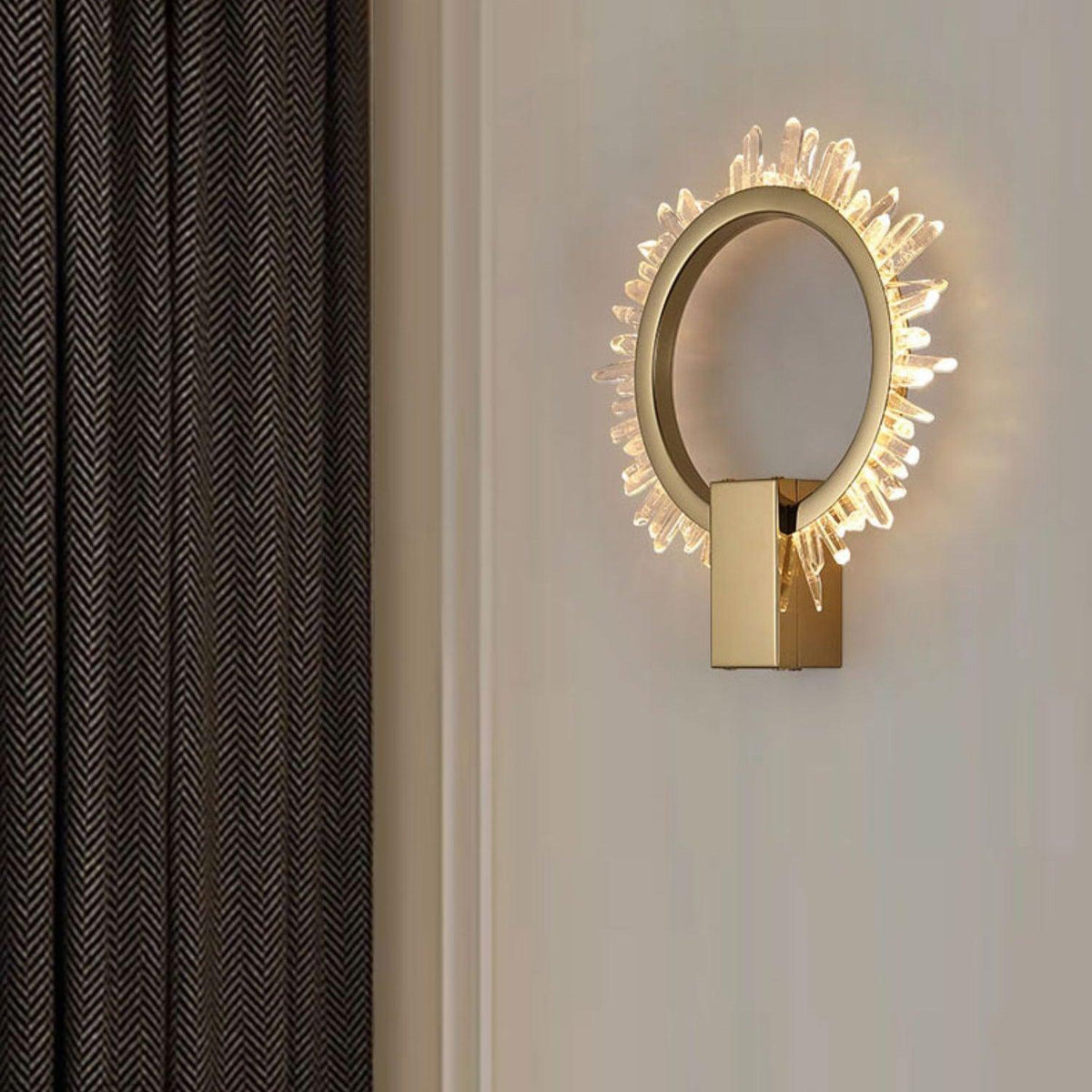 Veyrenevia Crystal Wall Light-Moonnatur