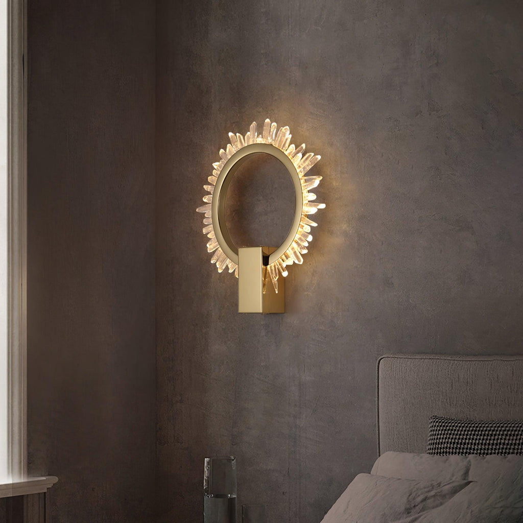 Veyrenevia Crystal Wall Light-Moonnatur
