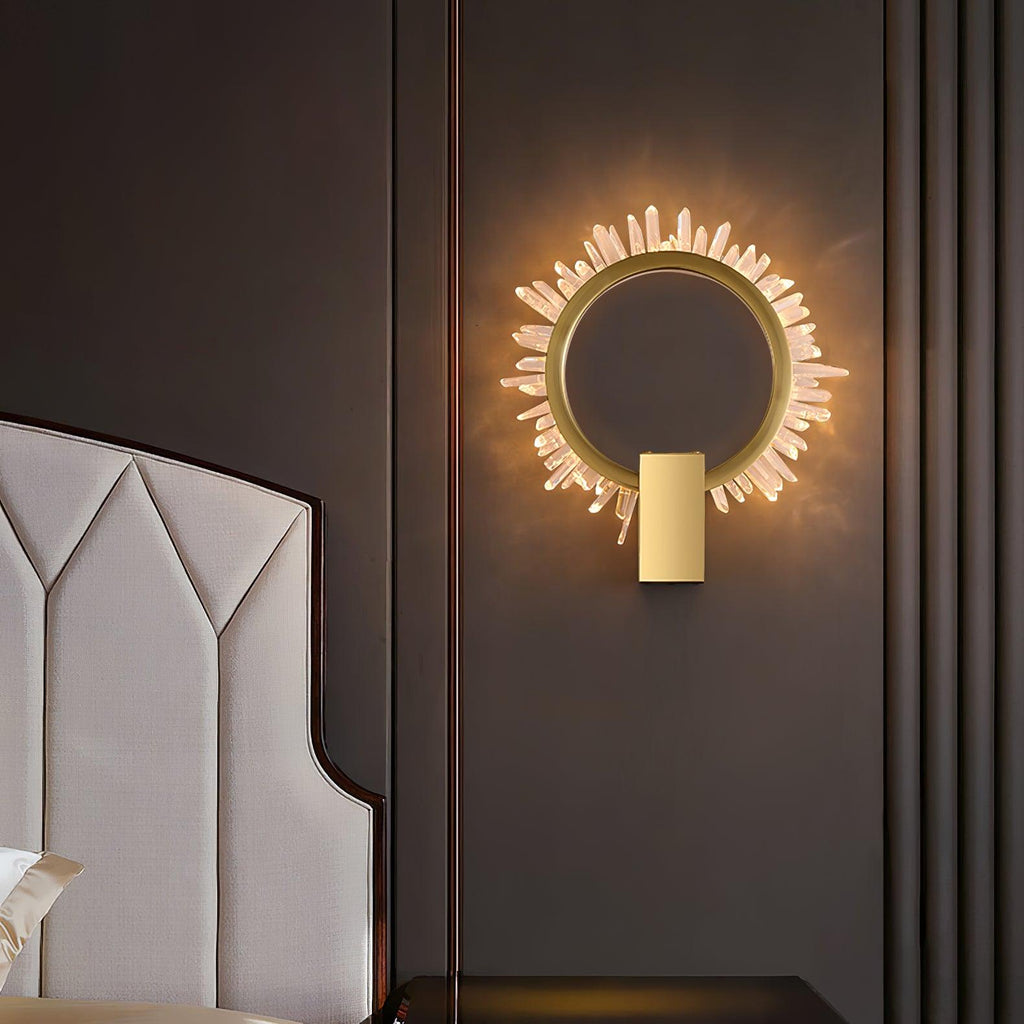 Veyrenevia Crystal Wall Light-Moonnatur