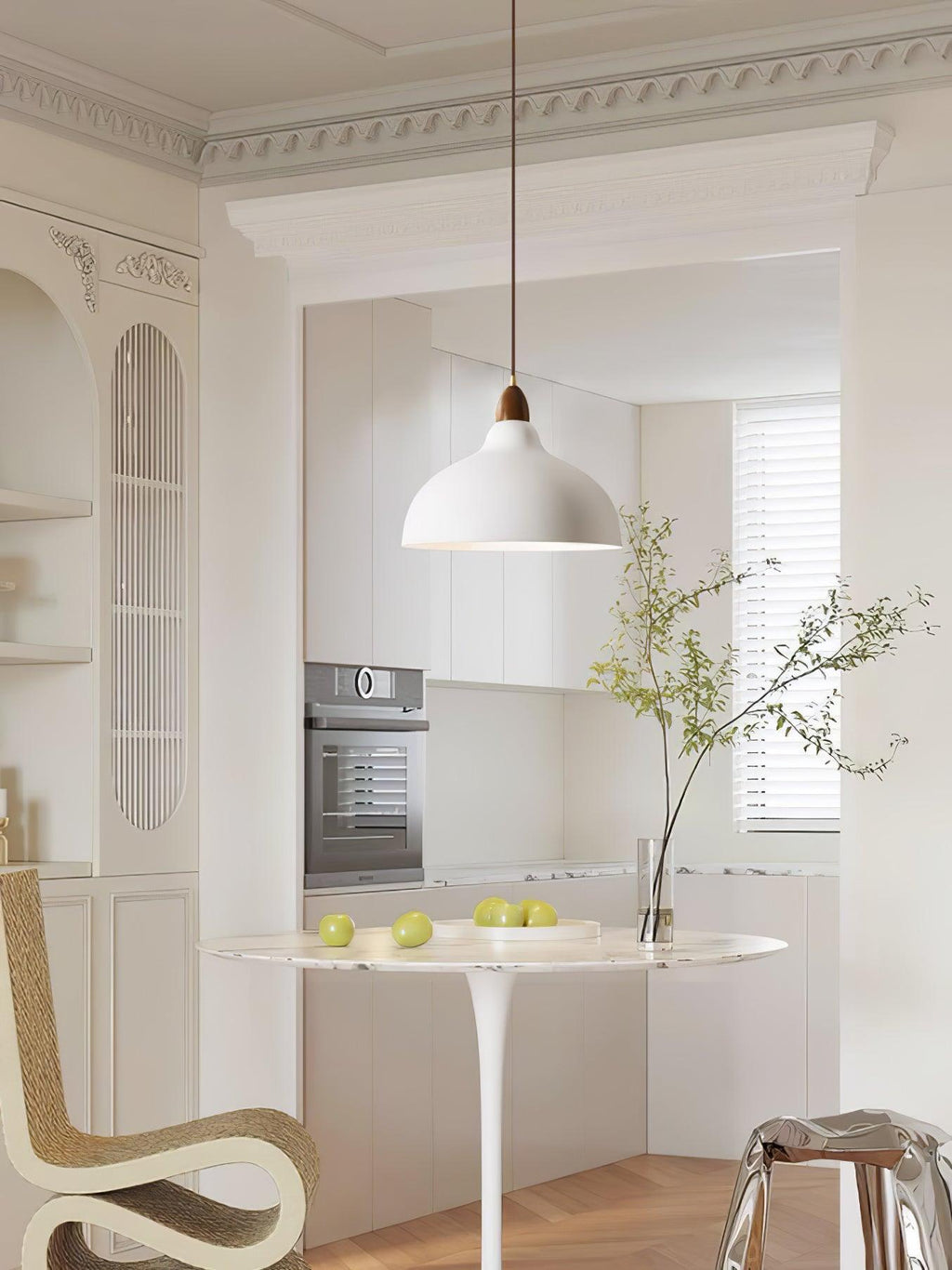 Nardenlark Wood Pendant Light-Moonnatur