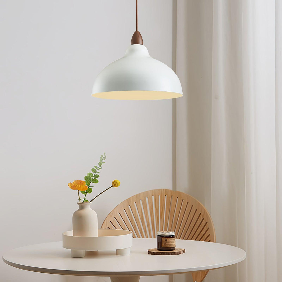 Nardenlark Wood Pendant Light-Moonnatur