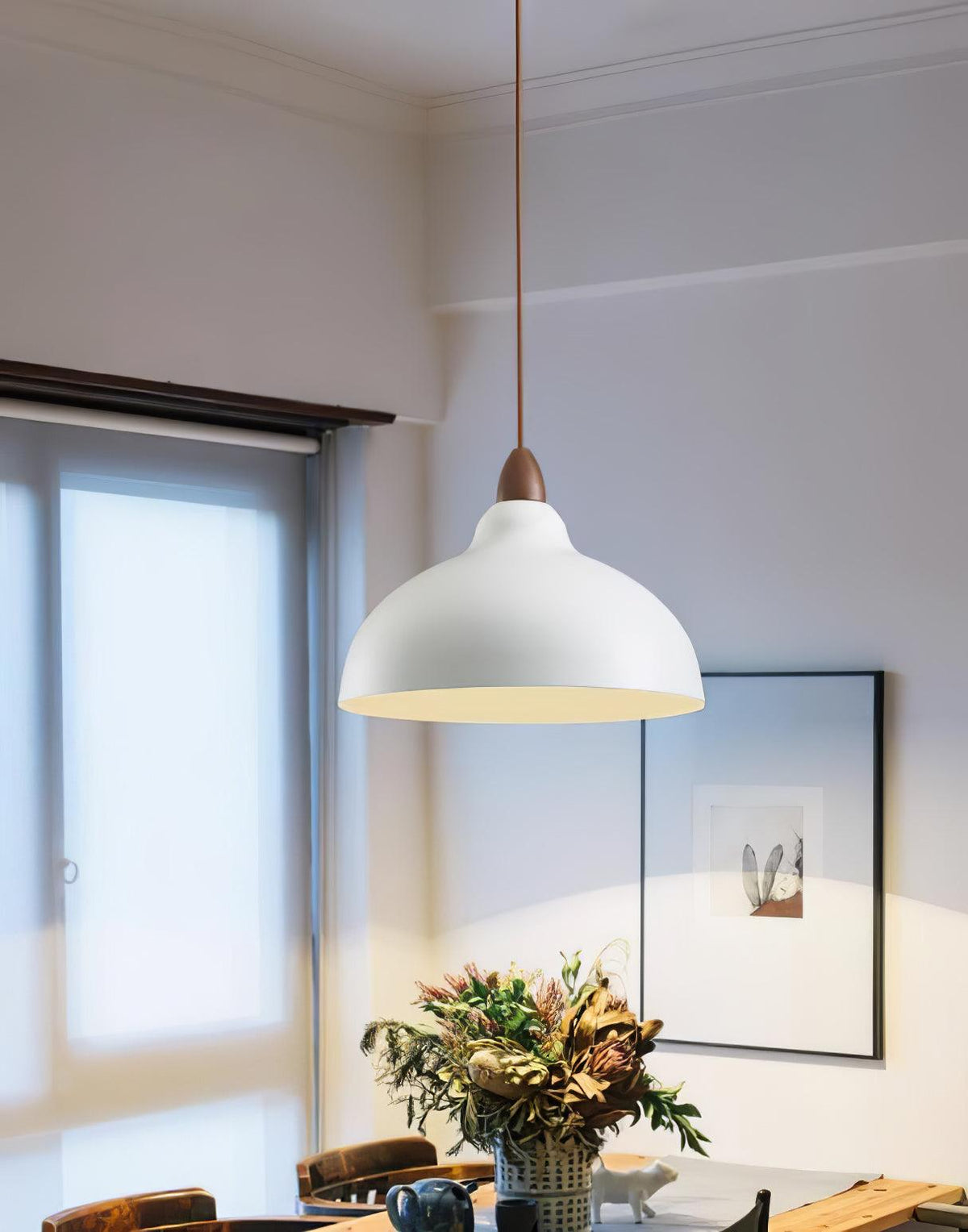 Nardenlark Wood Pendant Light-Moonnatur