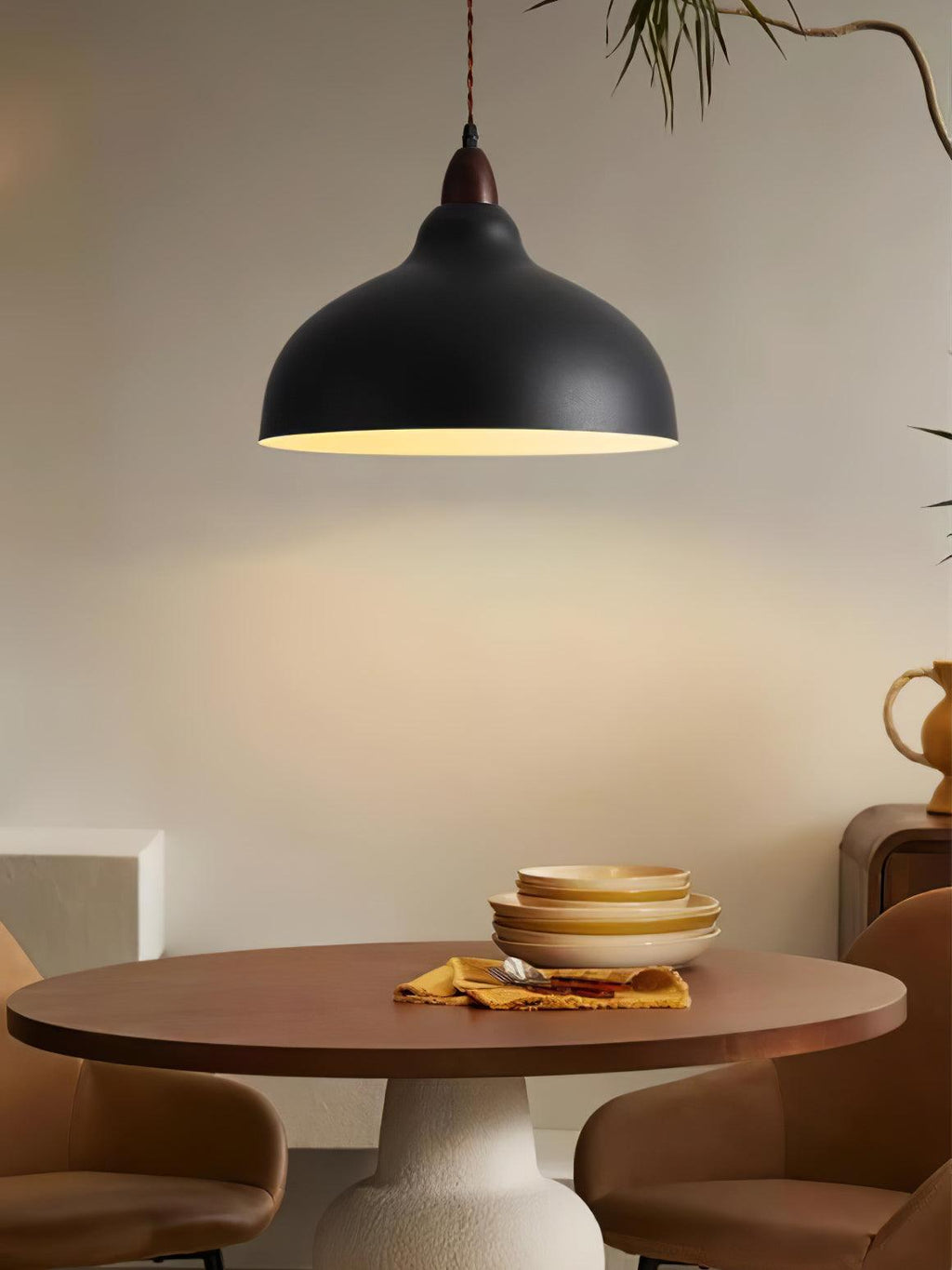 Nardenlark Wood Pendant Light-Moonnatur